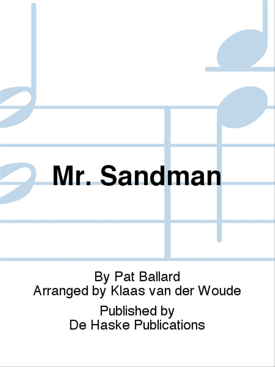 Mr. Sandman Concert Band scores gallery preview page 1