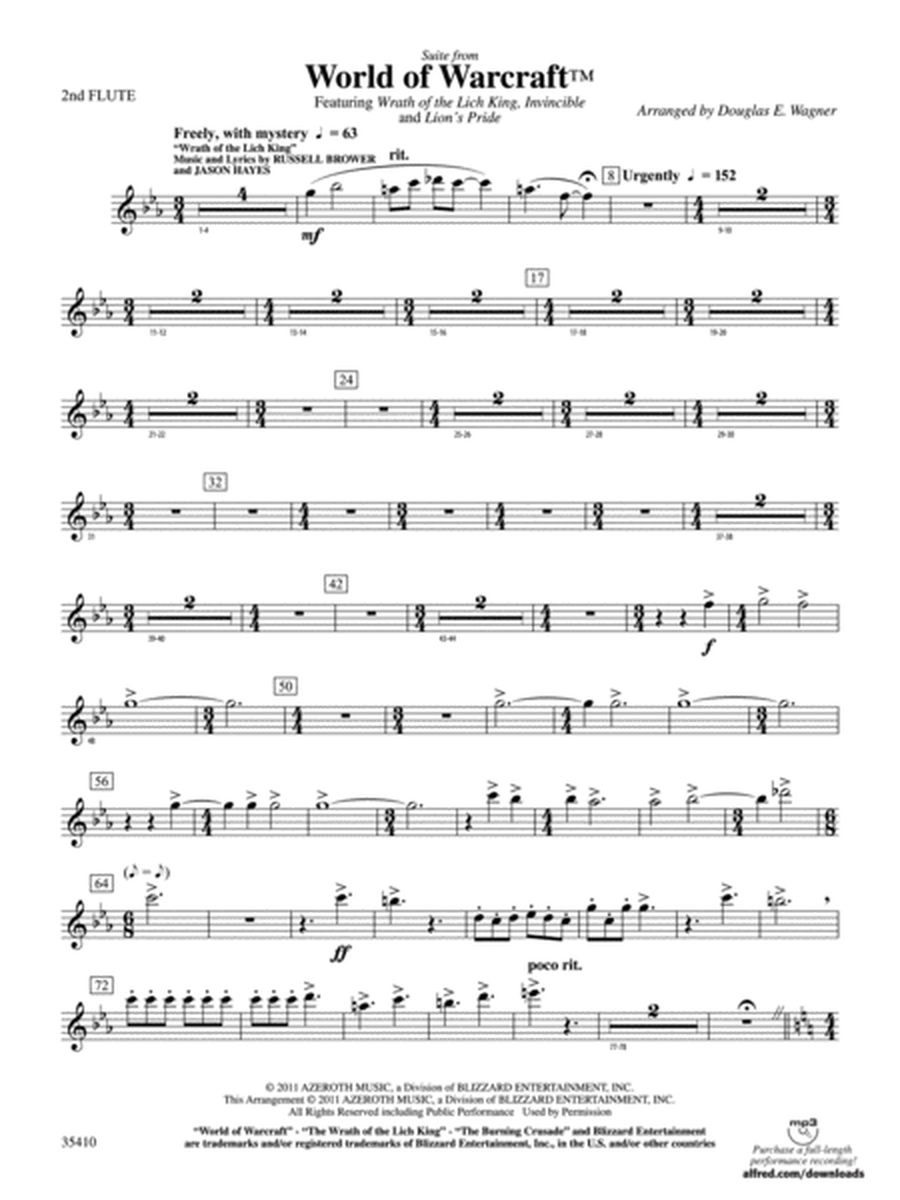 World of Warcraft, Suite from: 2nd Flute