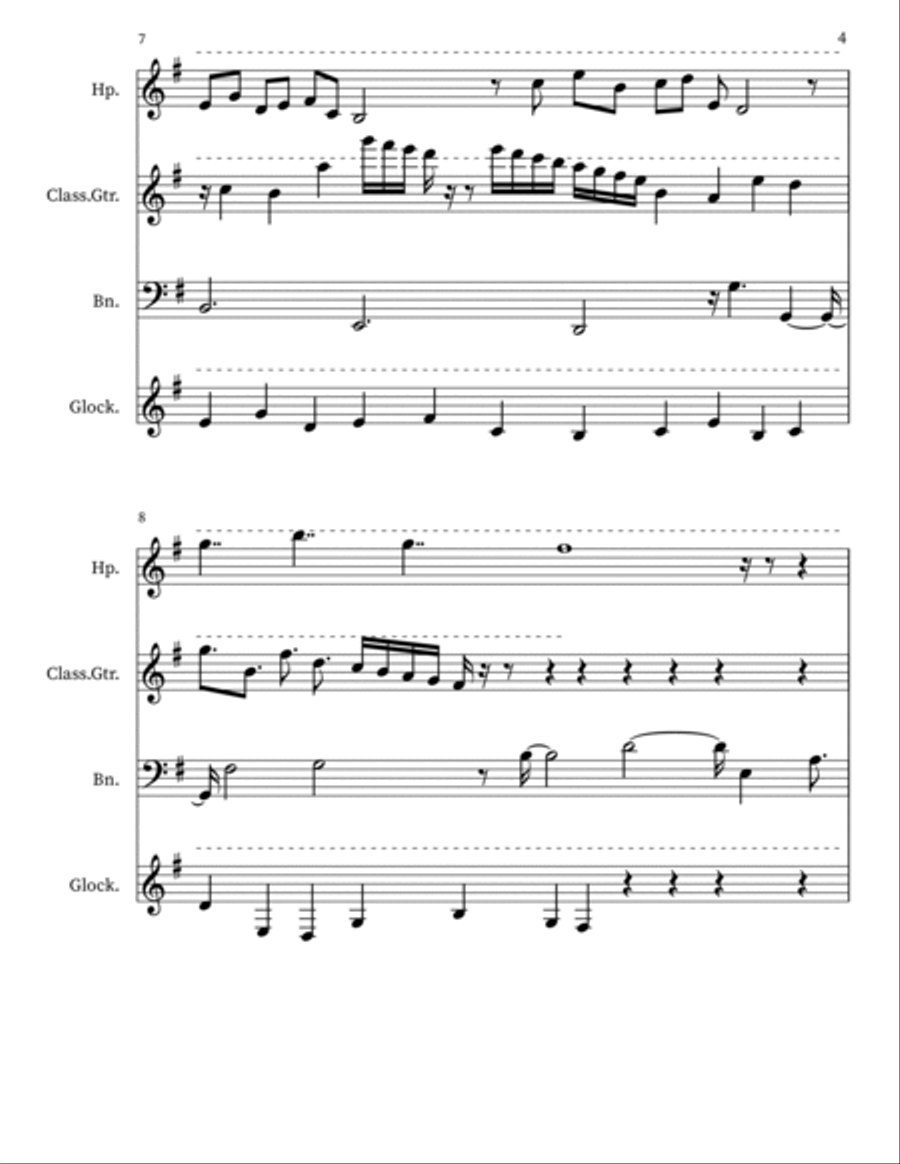 BAGATELLE Small Ensemble scores gallery preview page 4