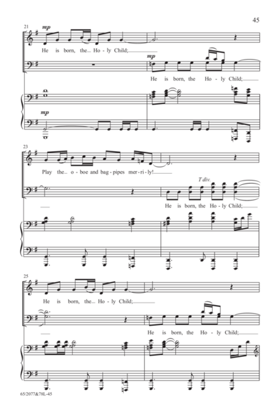 Jesus! - SATB Score with Performance CD 4-Part scores gallery preview page 19