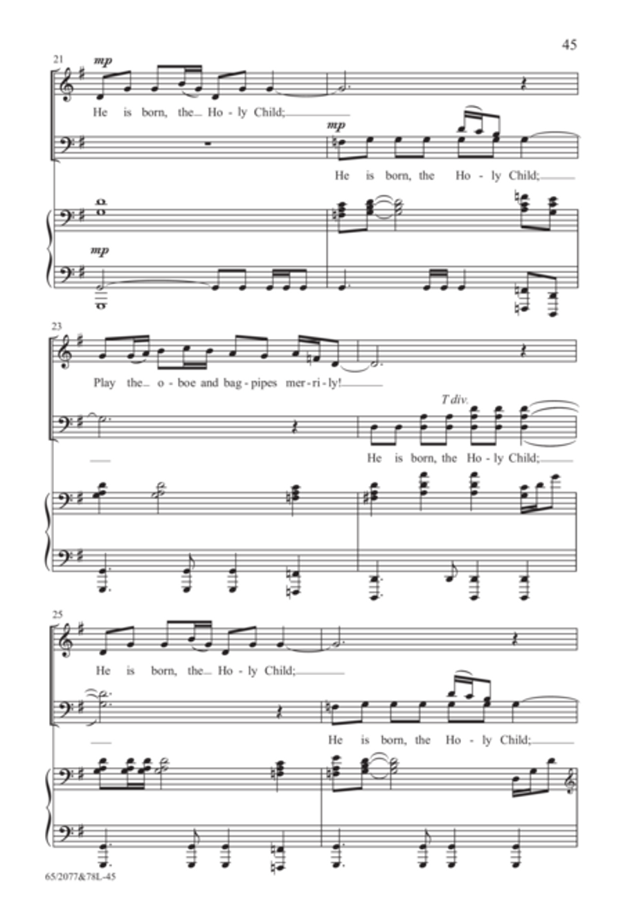 Jesus! - SATB Score with Performance CD image number null