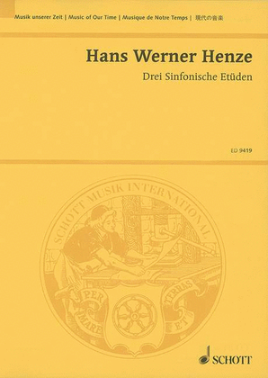 Book cover for Drei Sinfonische Etüden