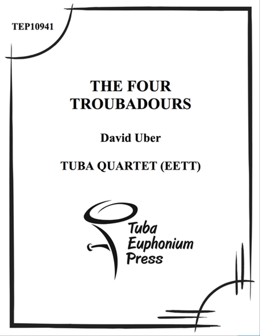 The Four Troubadours The Four Troubadours EETT scores gallery preview page 1