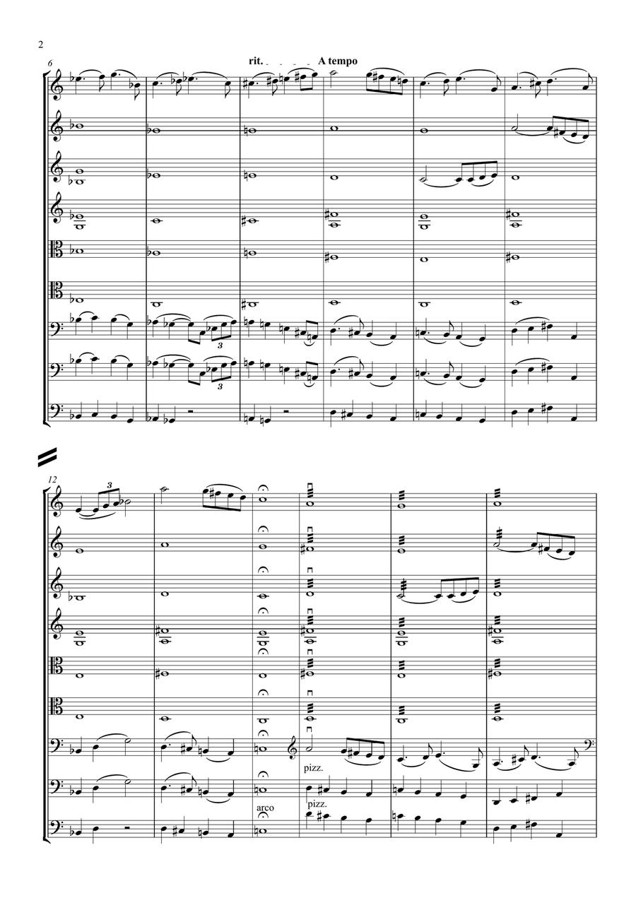 Ghost Ghost String Quartet scores gallery preview page 3