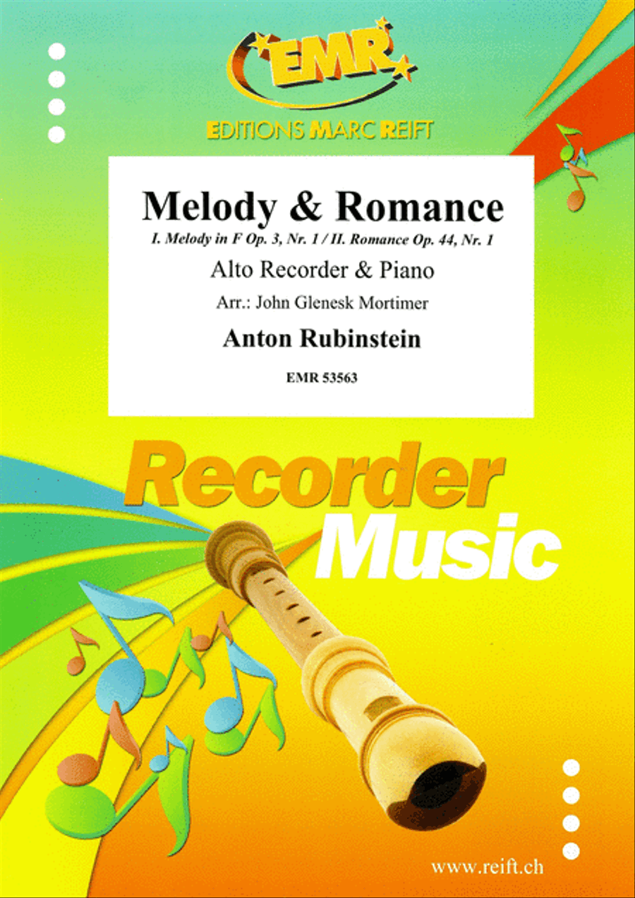 Melody & Romance Melody & Romance Alto Recorder scores gallery preview page 1