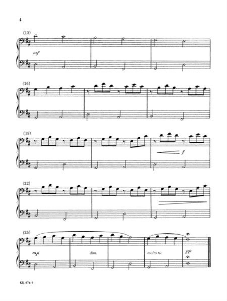 Classic Duets for Piano - Level 2 Piano Duet scores gallery preview page 4