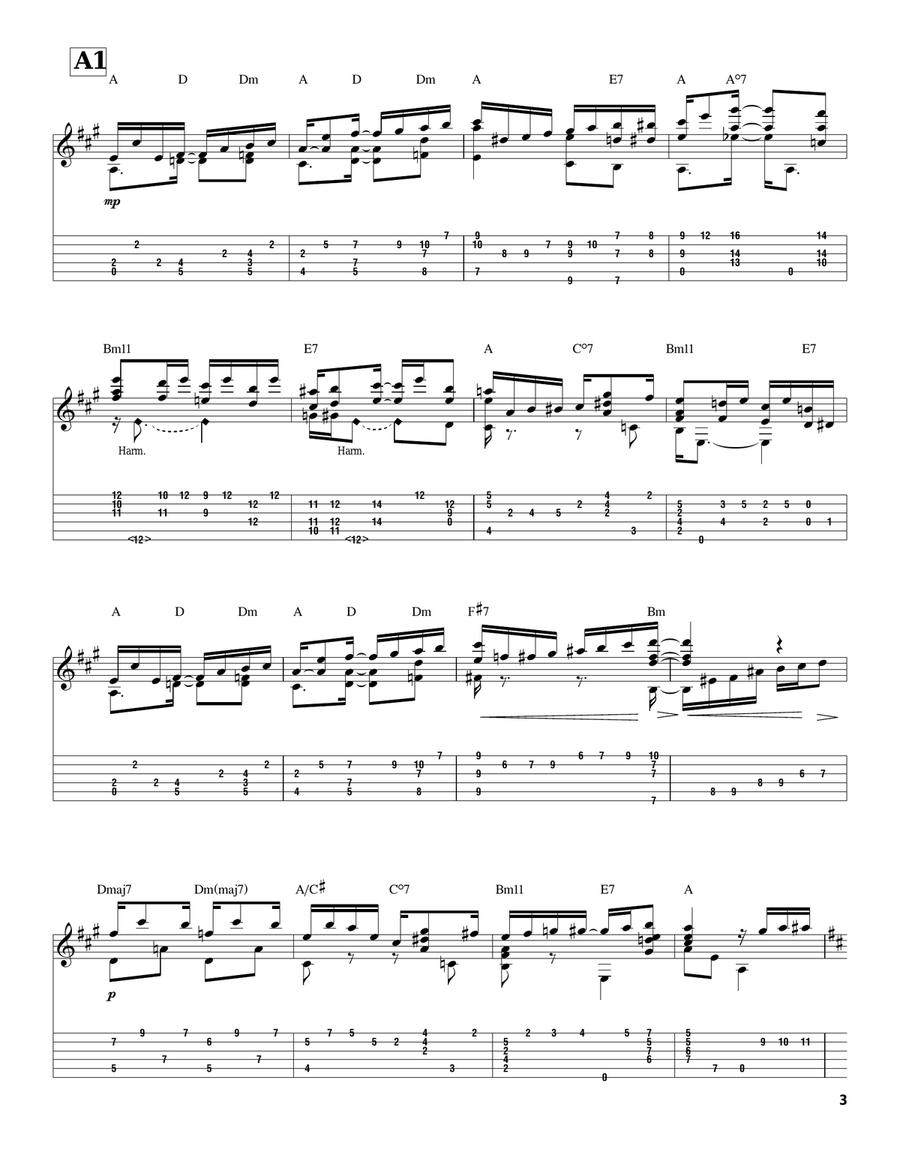 Top Liner Rag Electric Guitar scores gallery preview page 3