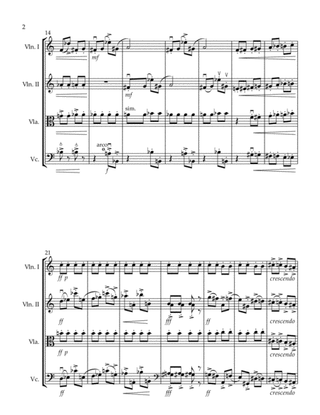 Rondo Barbaro for String Quartet image number null
