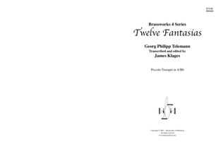 Book cover for 12 Fantasias