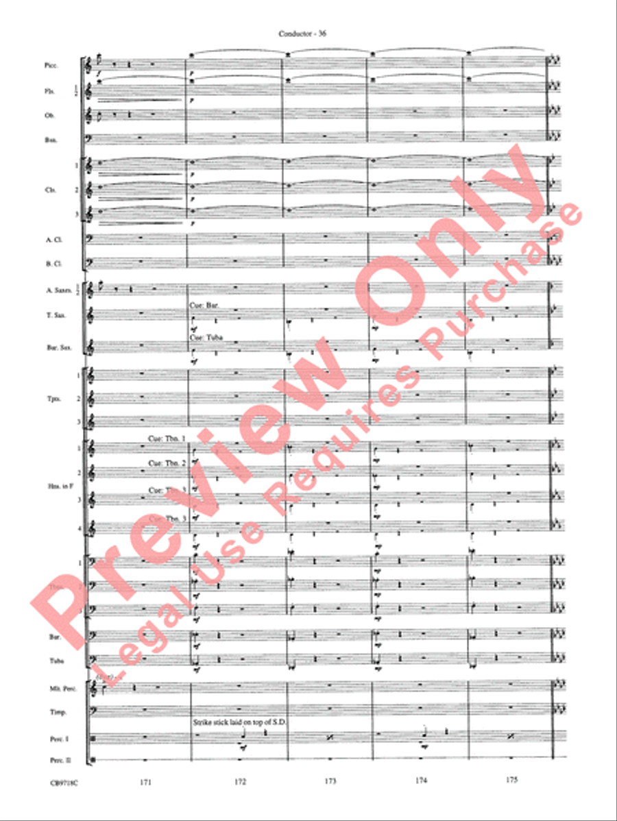 Gershwin! (Medley) Gershwin! (Medley) Concert Band scores gallery preview page 39