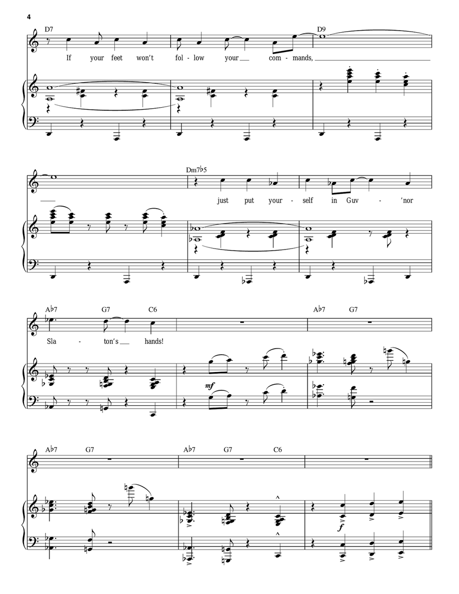 Pretty Music (from Parade) Piano, Vocal scores gallery preview page 4