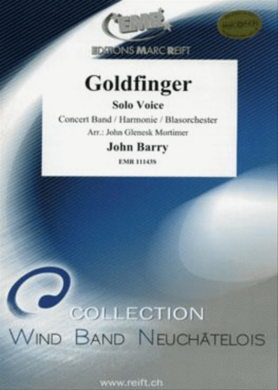 Goldfinger Concert Band scores gallery preview page 1