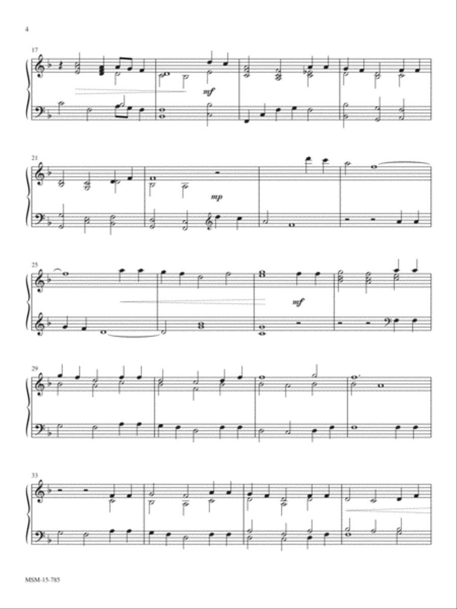 For the Bread Which You Have Broken Piano Solo scores gallery preview page 2