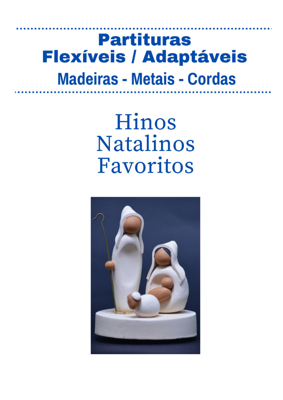 Hinos Natalinos Favoritos - Partituras Flexíveis / Adaptáveis Brass Ensemble scores gallery preview page 1