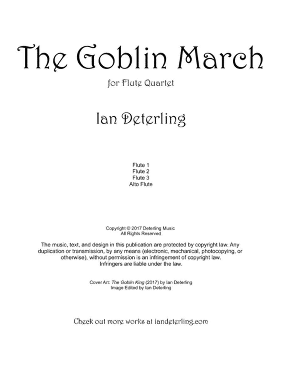 The Goblin March (for Flute Quartet) image number null