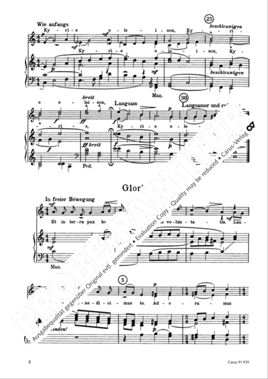 Messe zu Ehren des hl. Leopold TB scores gallery preview page 5