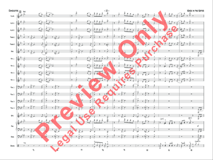 Wade in the Water Wade in the Water Jazz Ensemble scores gallery preview page 13