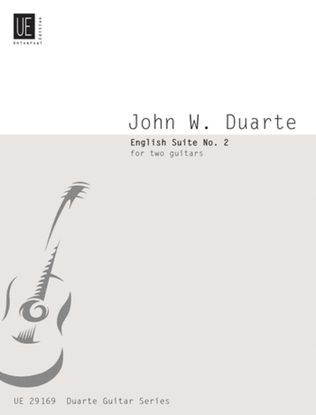 Book cover for English Suite 2, Guitar