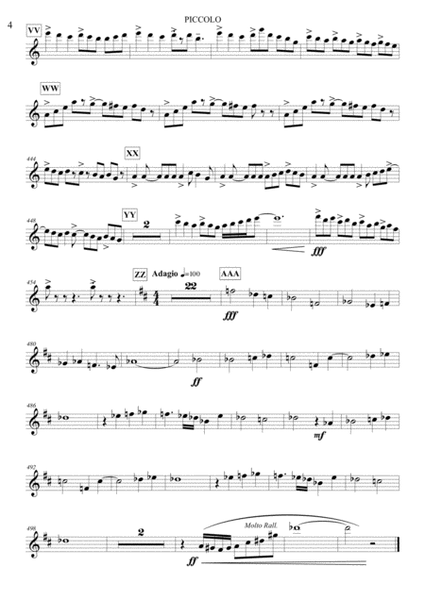 Symphony No.3 - complete set of orchestral parts
