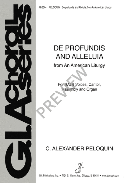 De profundis and Alleluia