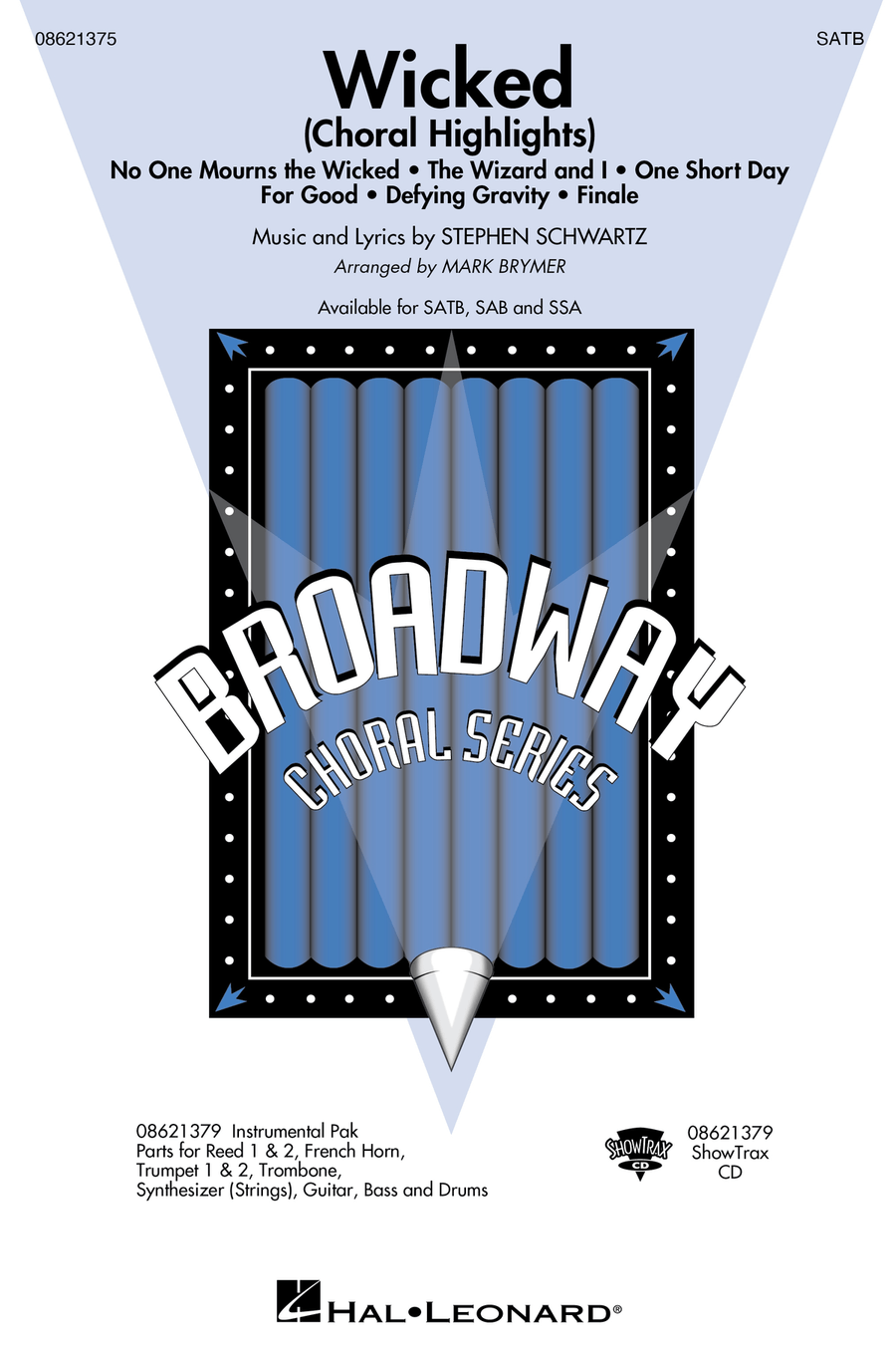 Wicked (Choral Highlights) 4-Part scores gallery preview page 1