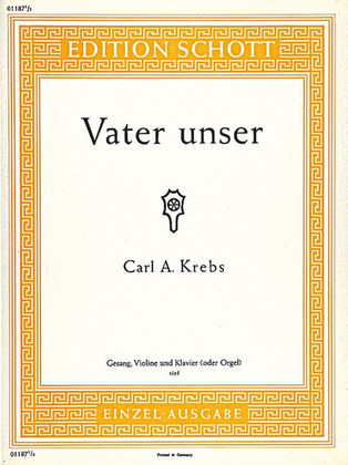Book cover for Vater unser