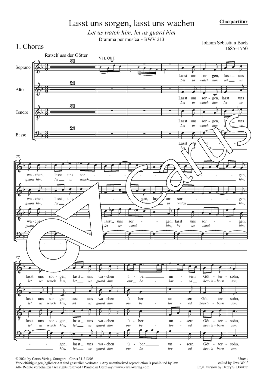 Let us watch him, let us guard him 4-Part scores gallery preview page 2