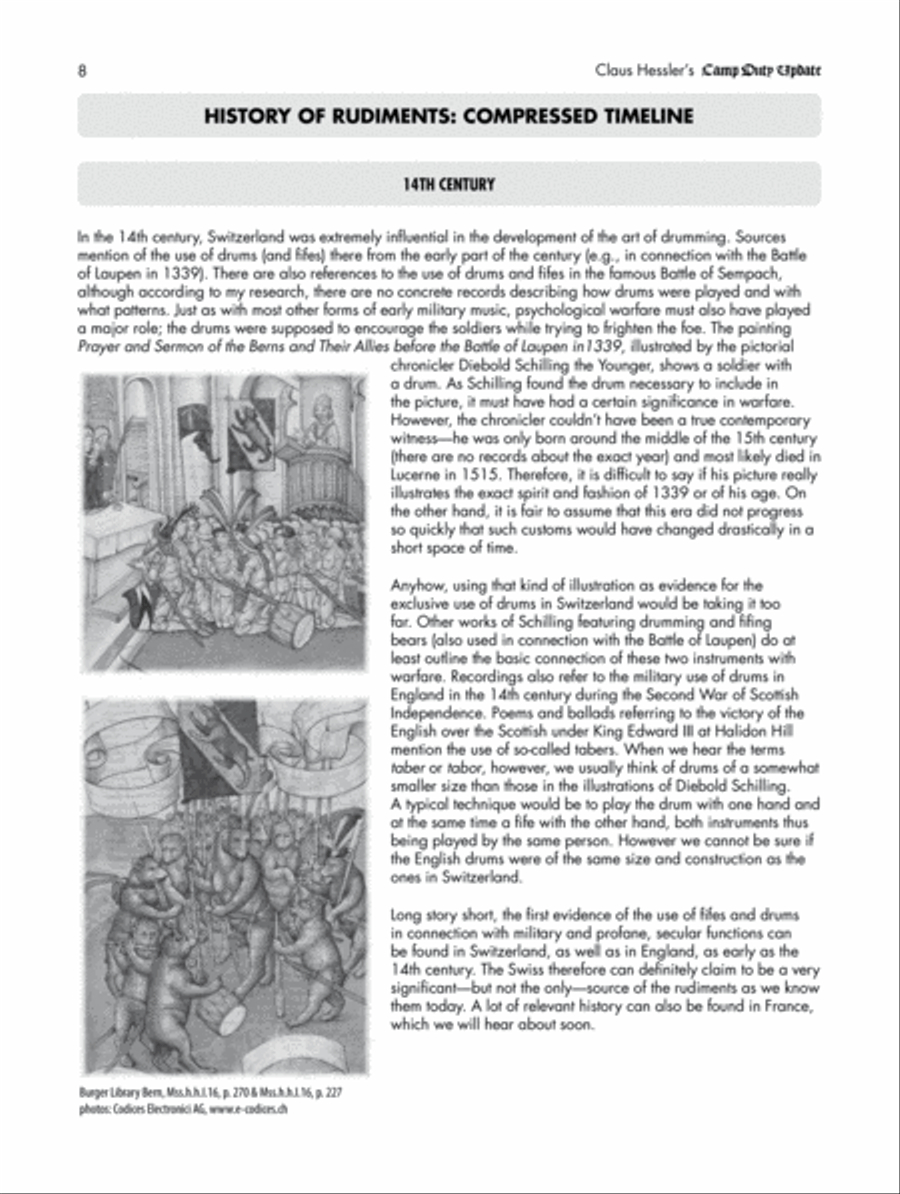Claus Hessler's Camp Duty Update Percussion scores gallery preview page 4