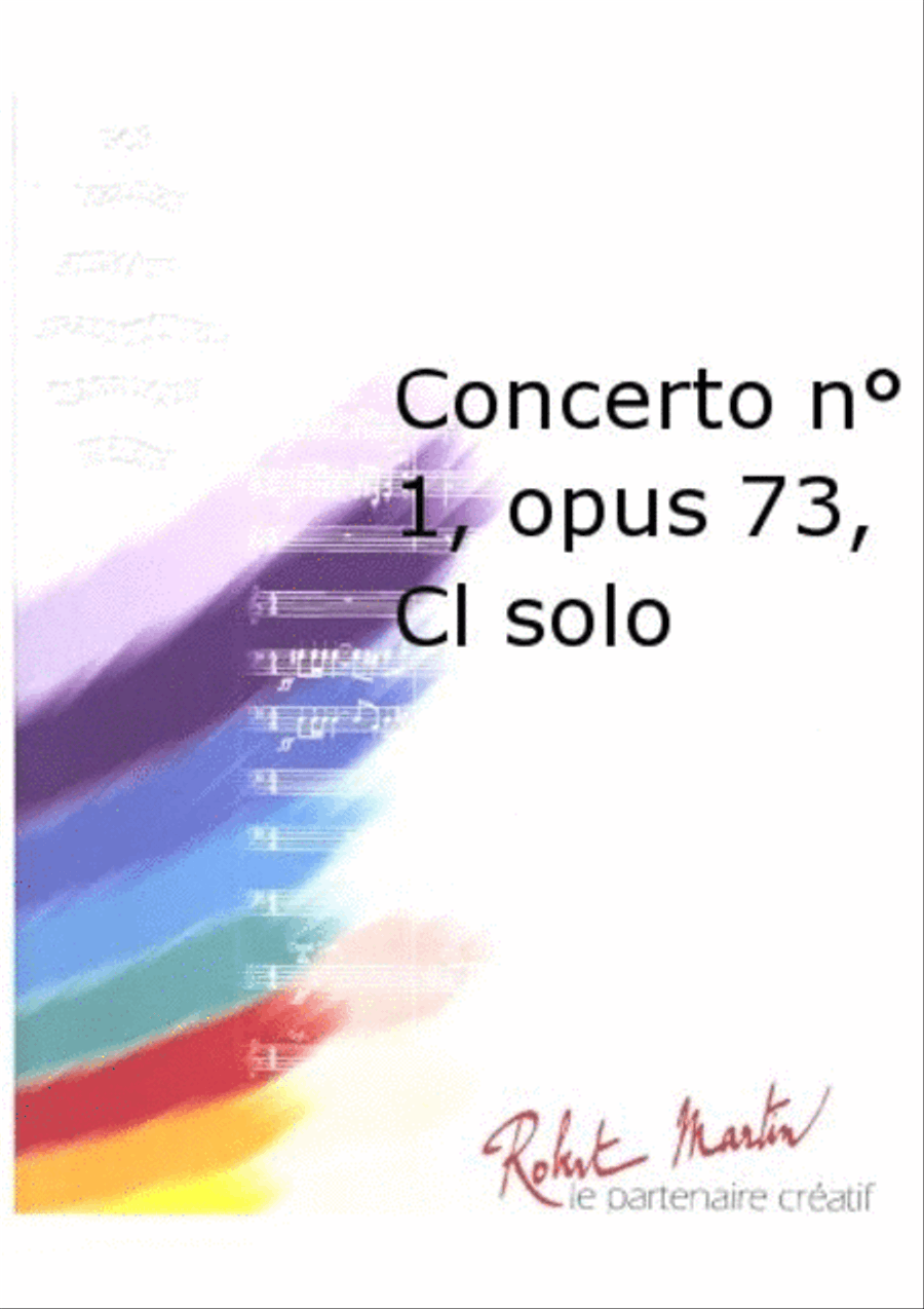 Concerto No. 1 Opus 73 Set of Parts scores gallery preview page 1