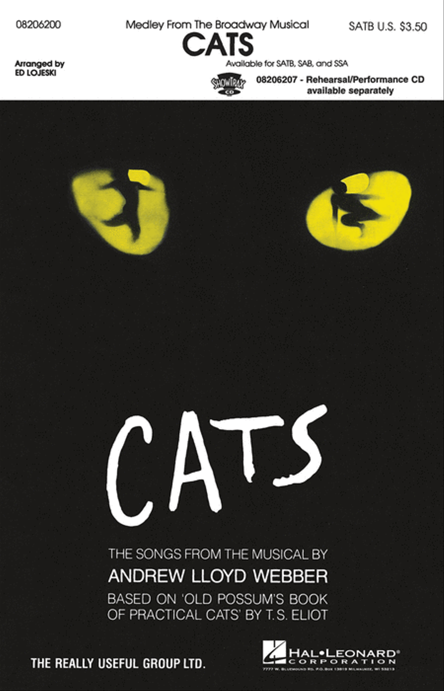 Cats (Medley) 4-Part scores gallery preview page 1