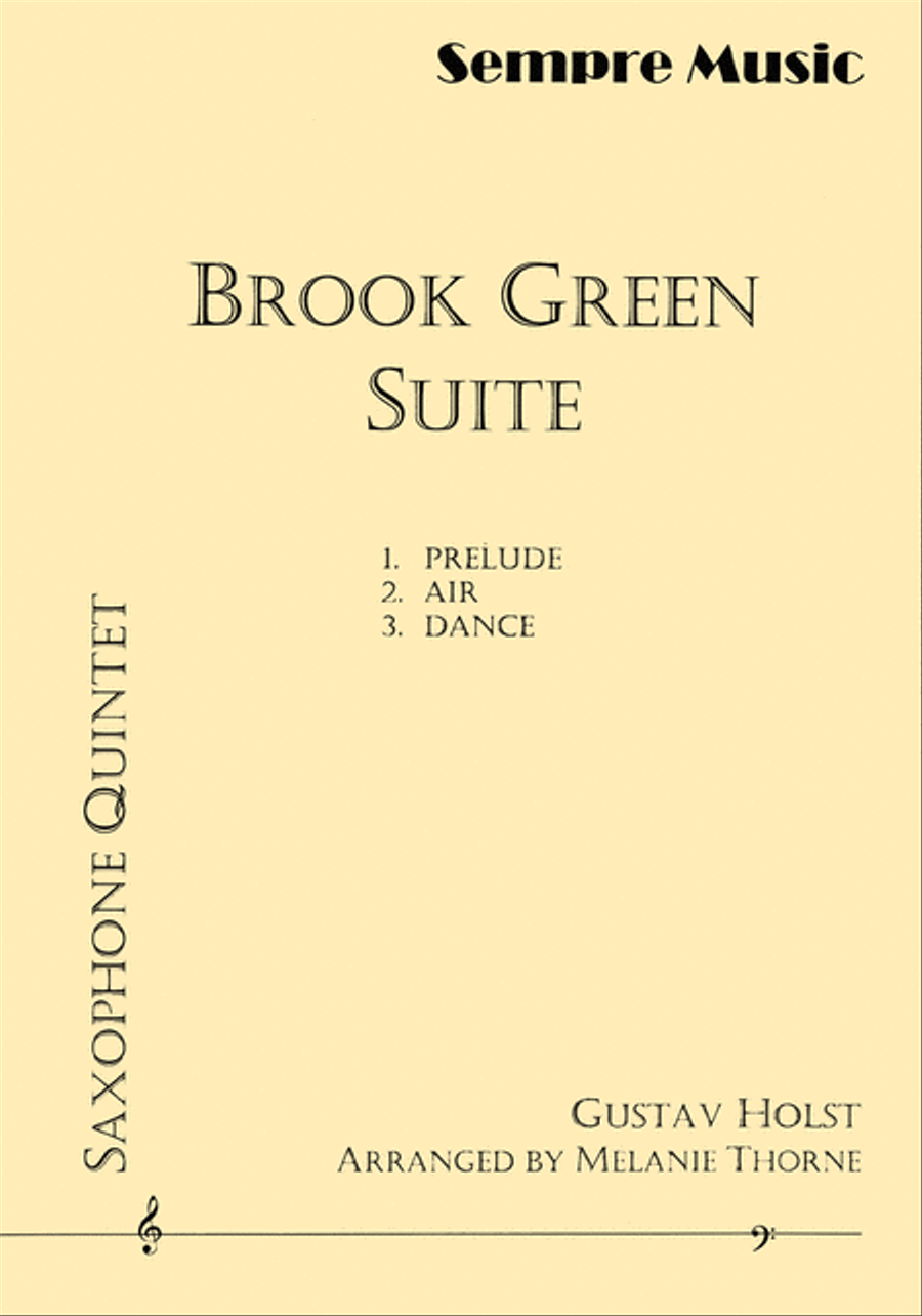 Brook Green Suite Brook Green Suite Chamber Music scores gallery preview page 1
