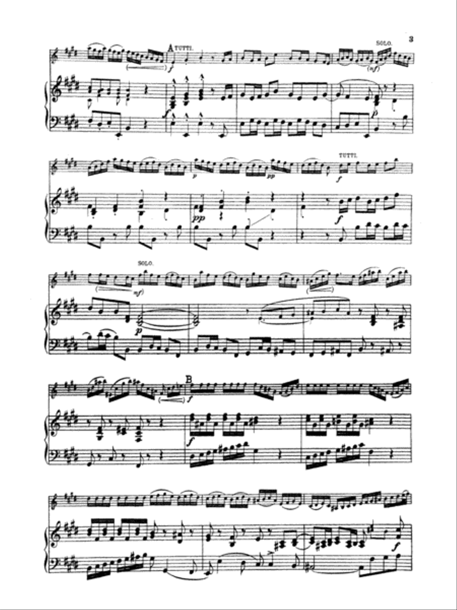 Bach: Violin Concerto No. 2 in E Major Violin Solo scores gallery preview page 3