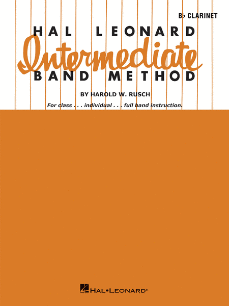 Hal Leonard Intermediate Band Method - Bb Clarinet (Bb Clarinet)