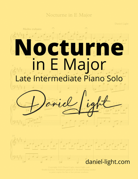 Nocturne in E Major image number null