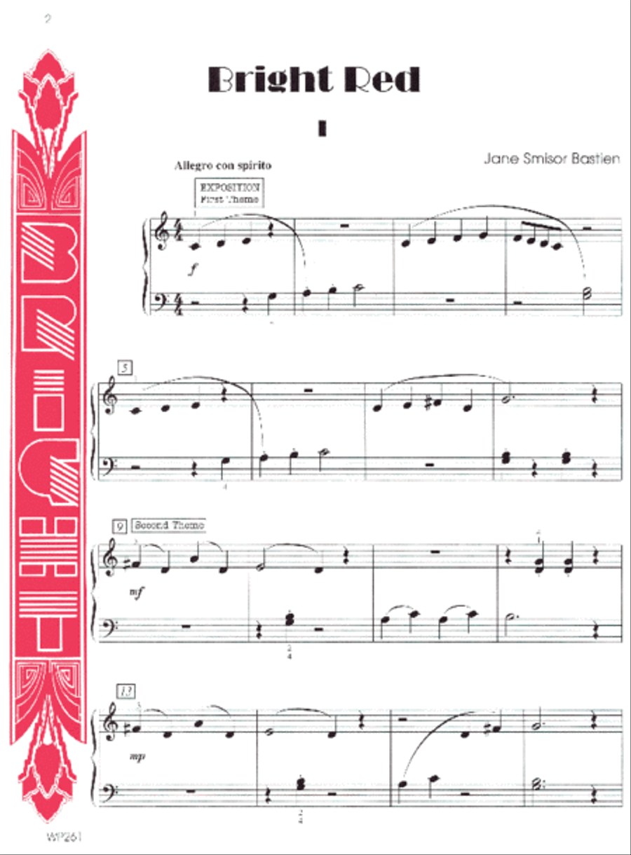Sonatinas in Color Piano Method scores gallery preview page 2
