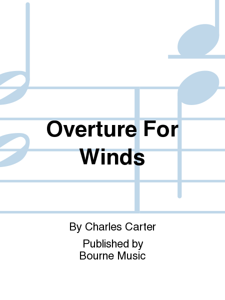 Overture For Winds [Carter] med