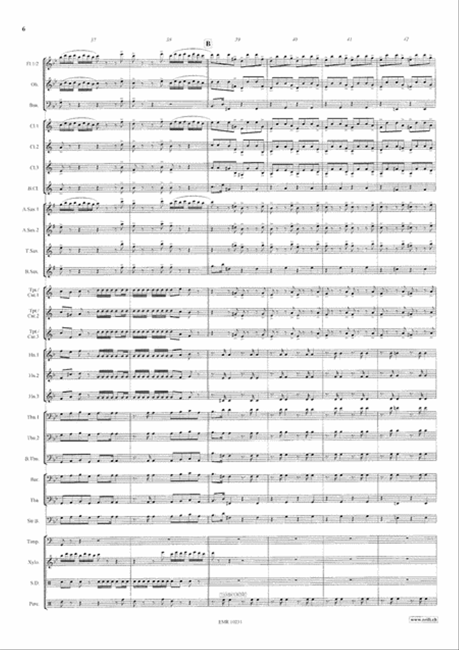 The Four Seasons The Four Seasons Concert Band scores gallery preview page 7