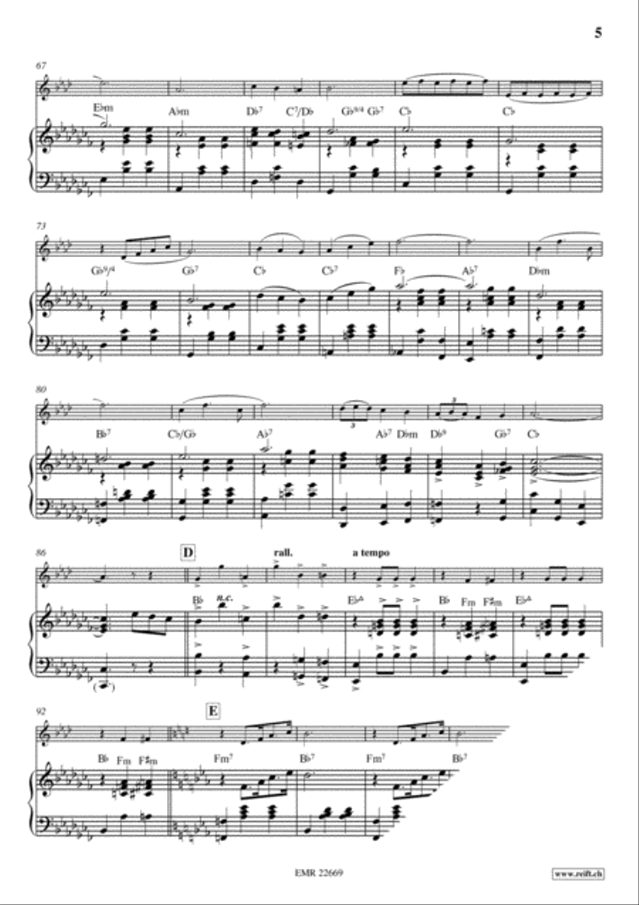 Coconut Cream Voice Solo scores gallery preview page 5