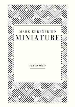 Mark Ehrenfried - Miniature
