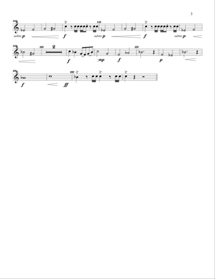 Southwest Five Set of Parts Brass Ensemble scores gallery preview page 6