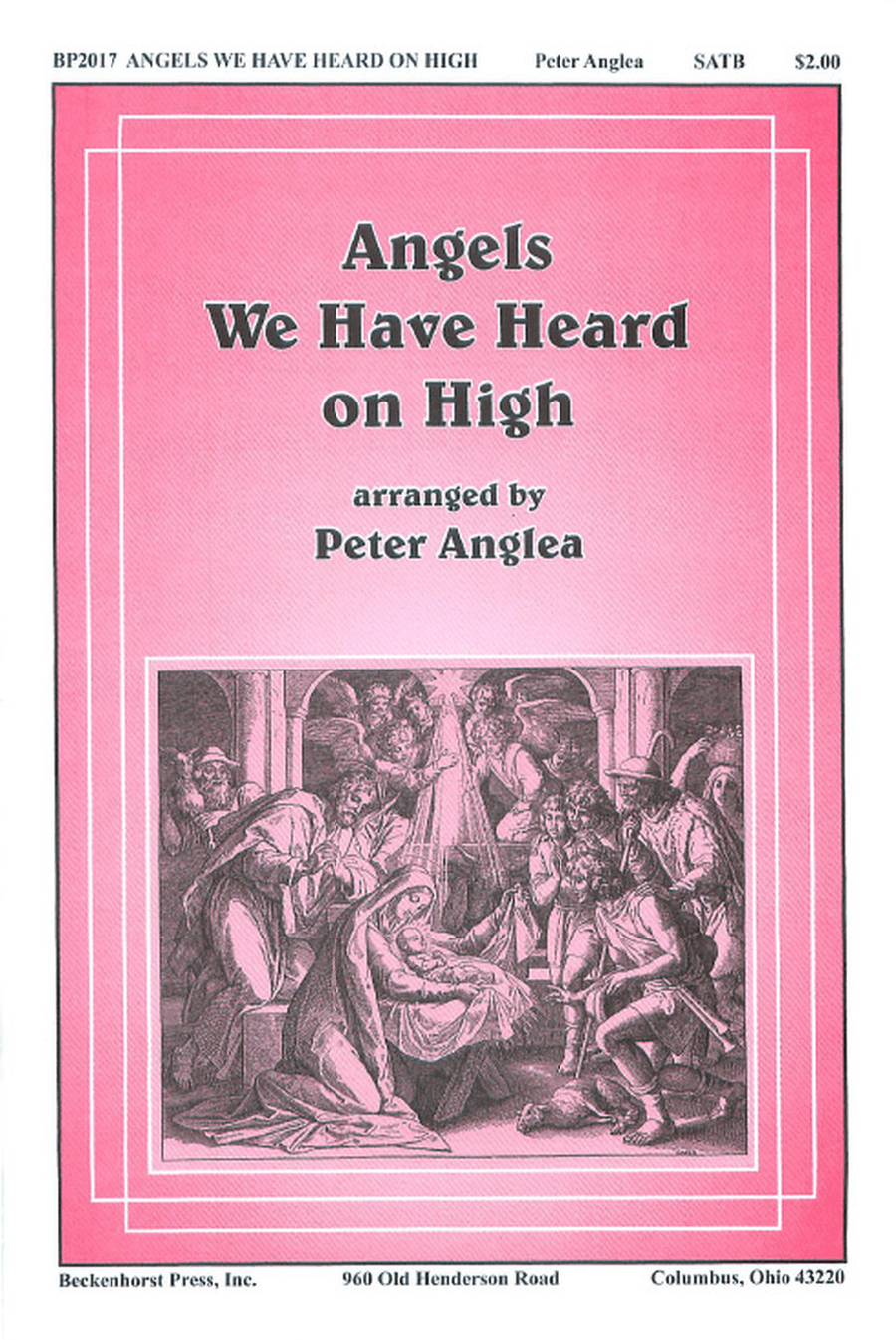 Angels We Have Heard on High - Anglea 4-Part scores gallery preview page 1