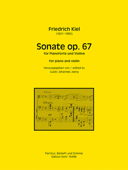 Sonate für Pianoforte und Violine op. 67