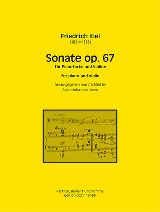 Sonate für Pianoforte und Violine op. 67