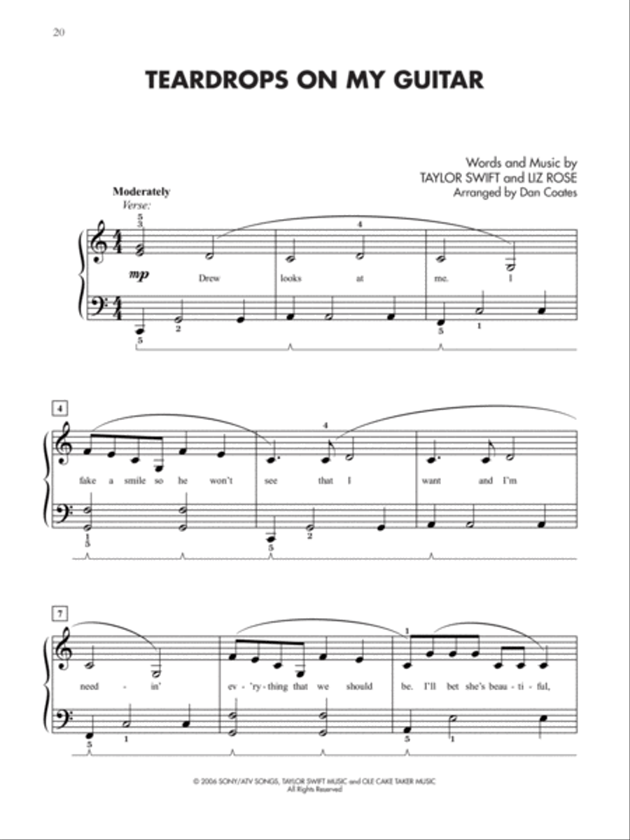 Country Hits for Teens 1-3 (Value Pack) Piano Solo scores gallery preview page 17