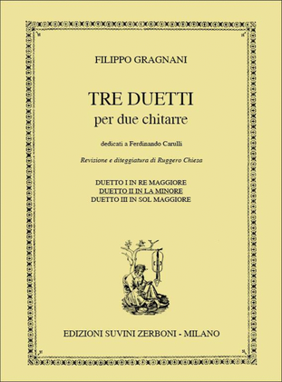 Tre Duetti - Duetto no. 2 in La Minore
