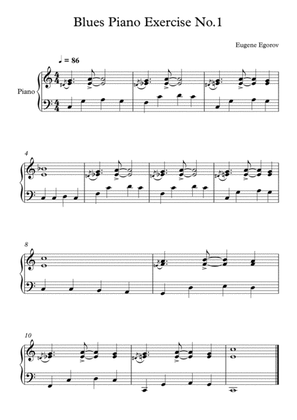 Blues Piano Exercise No.1