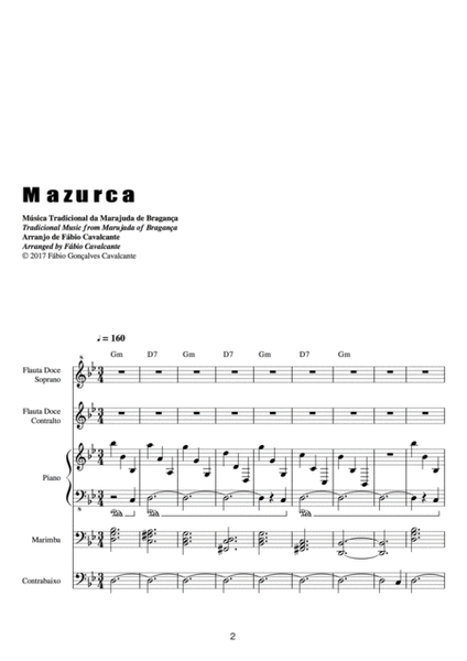 Mazurca - Songbook image number null