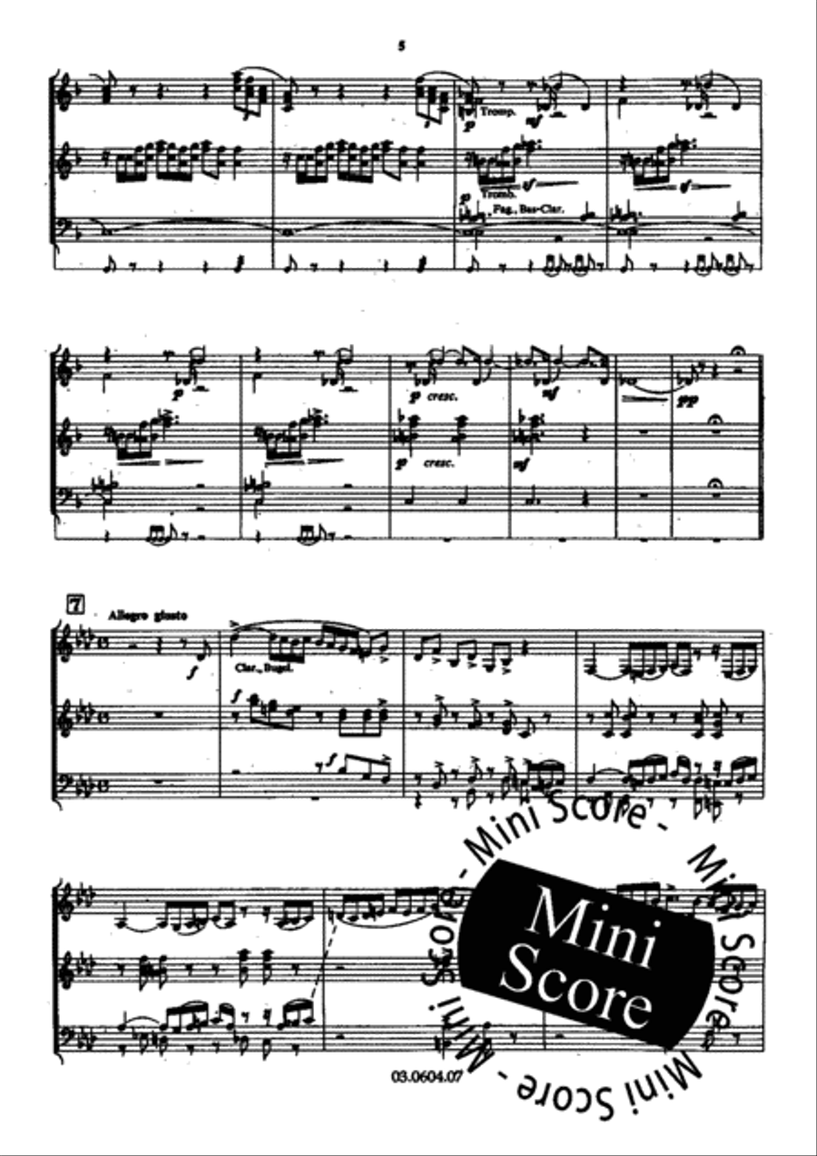 Ouverture 1812 (Solenelle) Fanfare Band scores gallery preview page 9