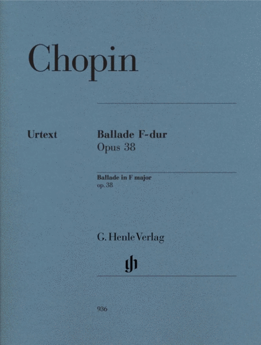Chopin - Ballade F Major Op 38