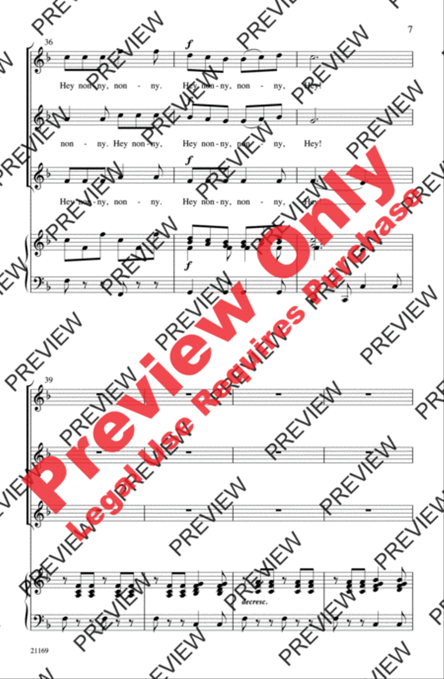Sigh No More, Ladies Sigh No More, Ladies SSA scores gallery preview page 7